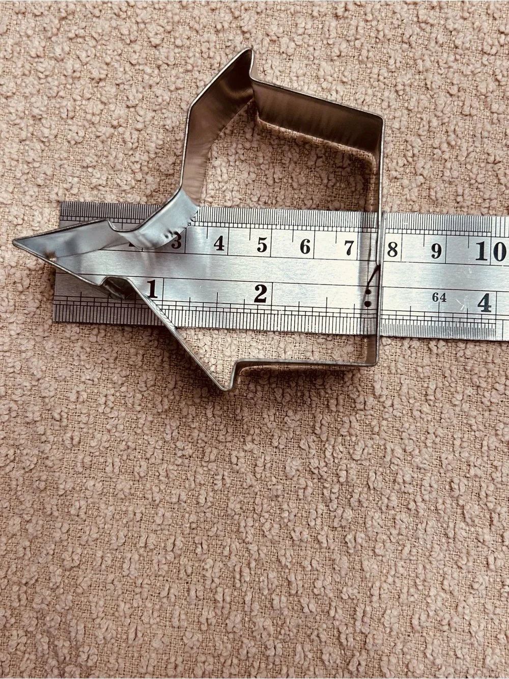 Metal Cookie Cutters Lot of 4 Christian Theme Cross x2 Dove Church